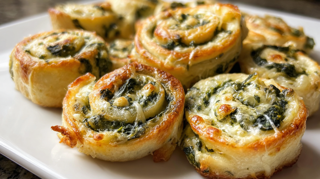 Spinach Pinwheel Appetizers