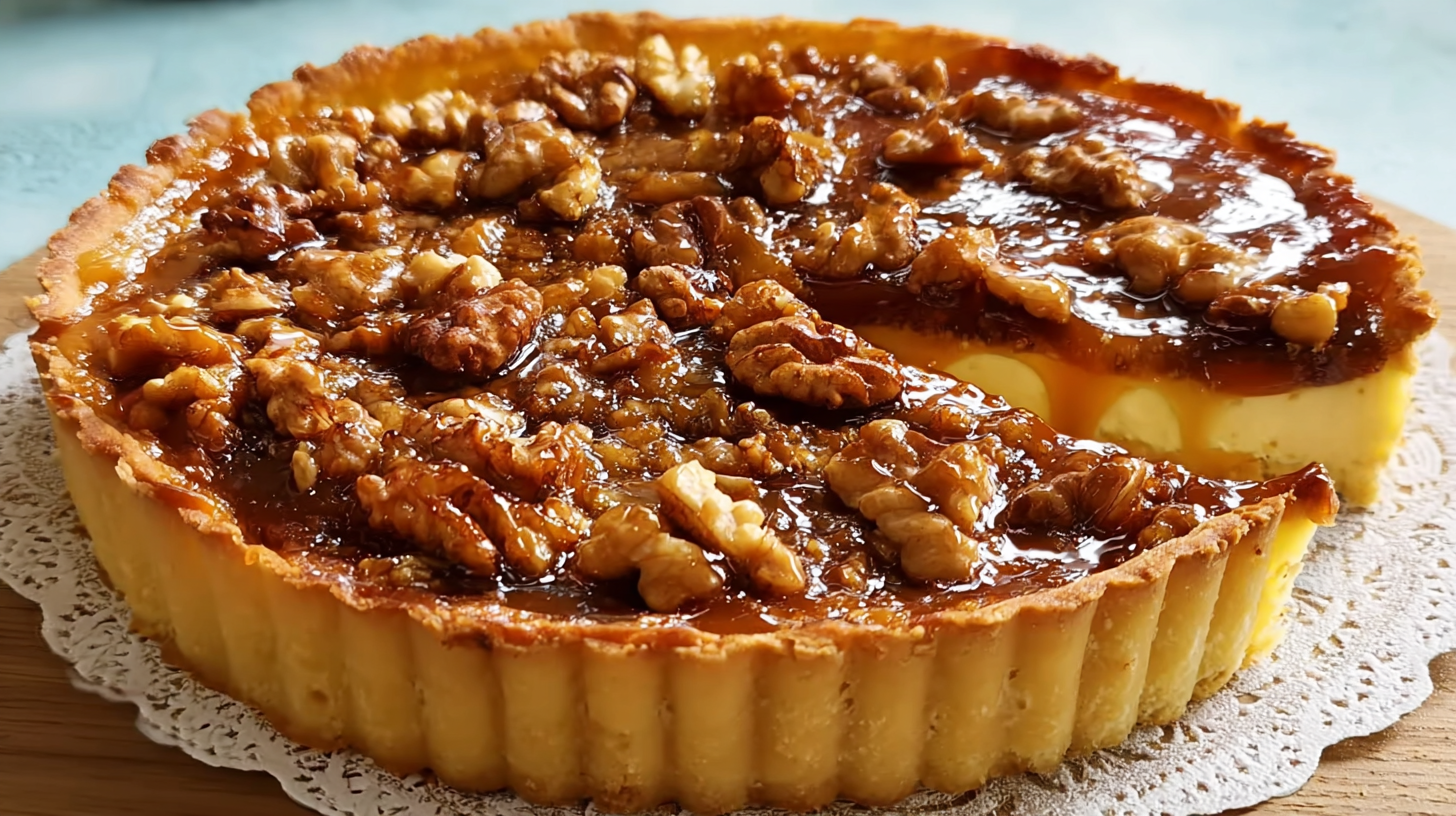 Walnut Caramel Tart