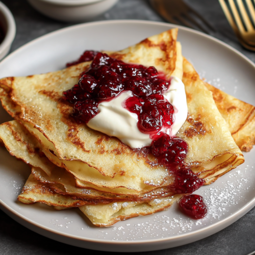 Classic Swedish Pancakes