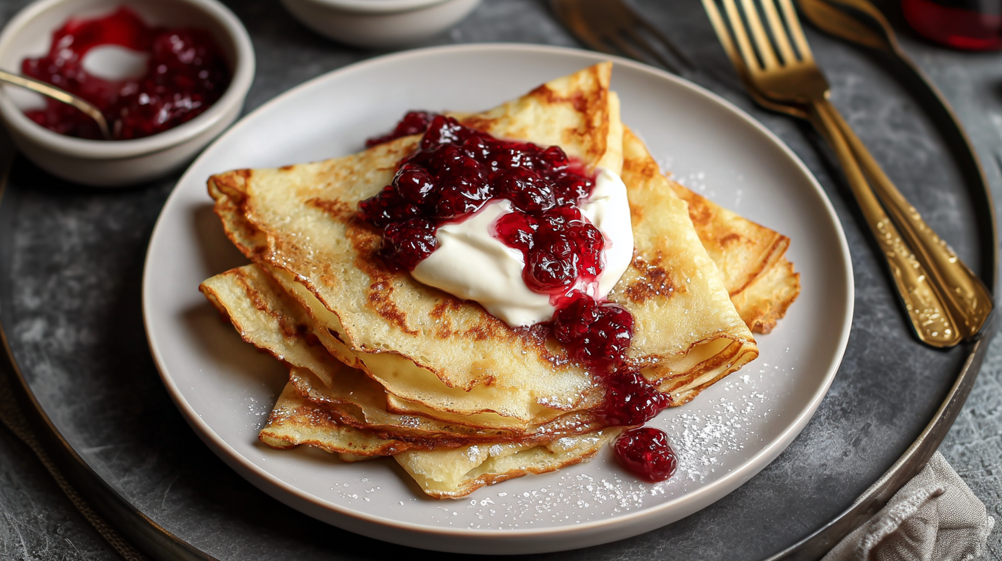 Classic Swedish Pancakes