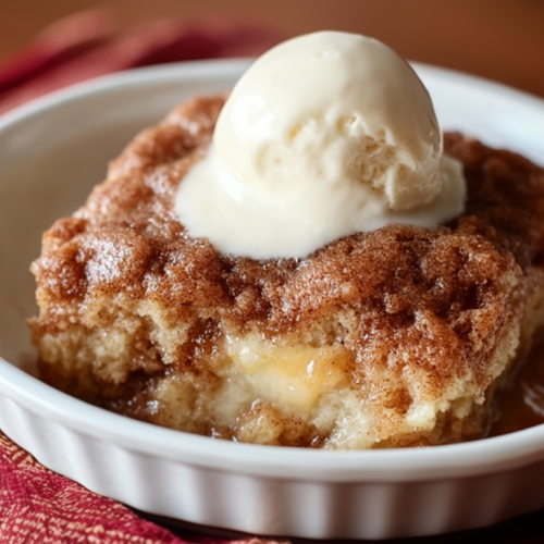 Cozy Snickerdoodle Cobbler