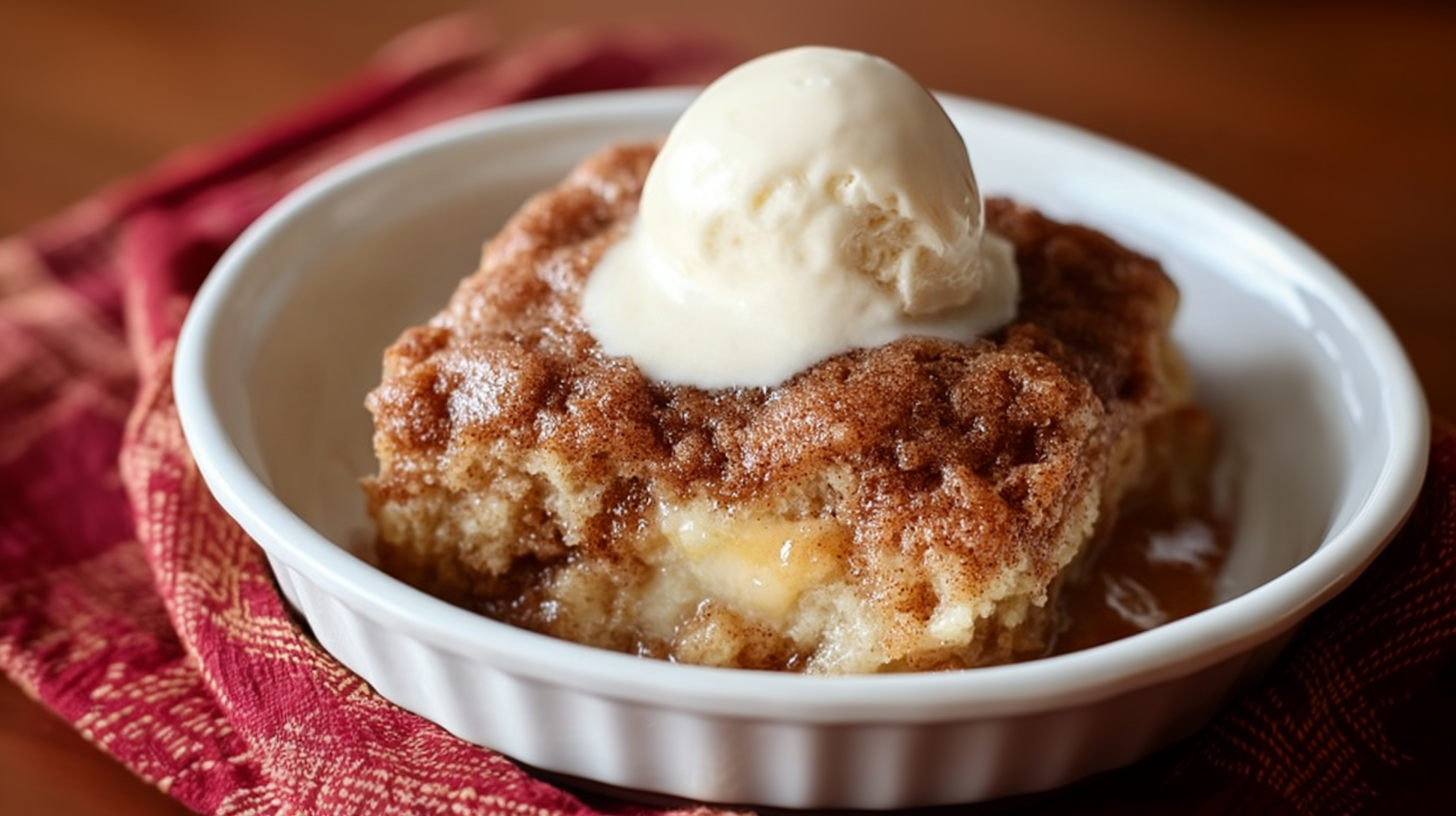 Cozy Snickerdoodle Cobbler