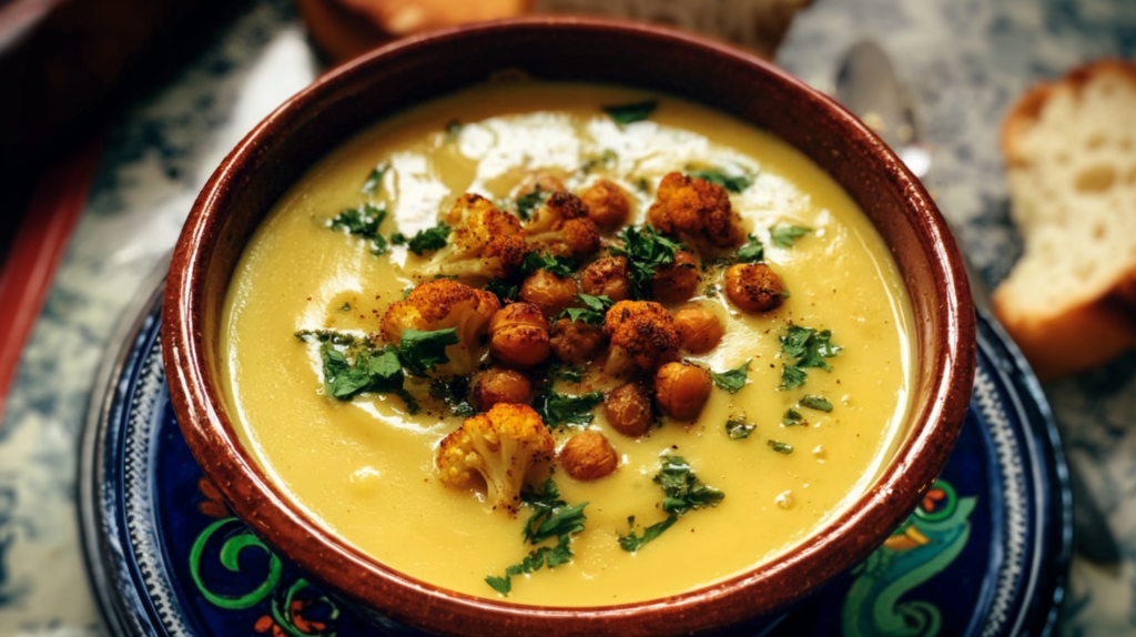 Golden Healing Cauliflower Soup