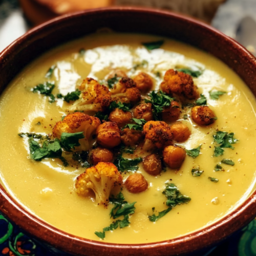 Golden Healing Cauliflower Soup