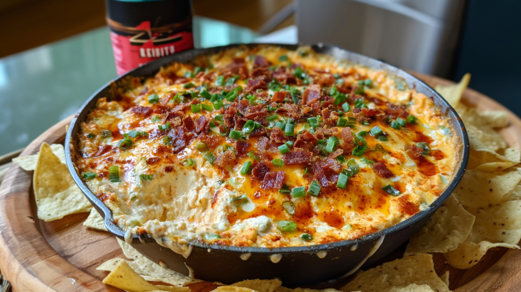 Smoky Buffalo Chicken Dip